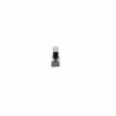 Picture of 10-1/4" L Chrome Plated Die Cast Mechanical Edgemount Oven Latch With Insulated Offset Handle