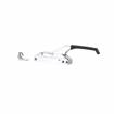 Picture of 10-1/4" L Chrome Plated Die Cast Mechanical Edgemount Oven Latch With Insulated Offset Handle