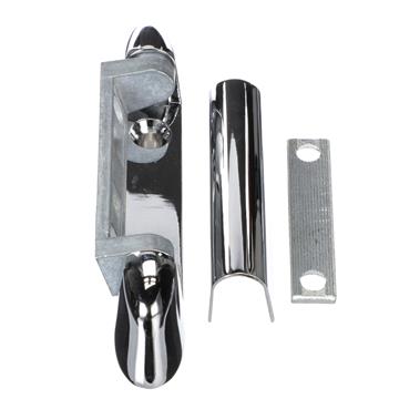 Picture of 1-1/4" Offset Chrome Plated Die Cast Standard Duty Edgemount Hinge