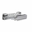 Picture of 1-1/8" Offset 5" L Chrome Plated Solid Forged Brass High Temperature Non-Rise Adjustable Edgemount Oven Hinge