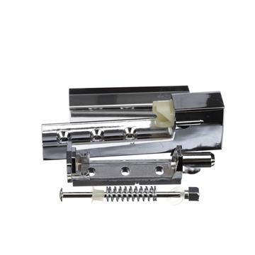 Picture of 1-5/8" Offset 5-3/4" L  Chrome Plated Die Cast Non-Lift-Off Self-Closing Edgemount Hinge With Power Spring Assist