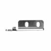 Picture of Chrome Plated Steel Right Hand Horizontal Cartridge Bracket With Vertical Mounting Holes
