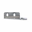 Picture of Chrome Plated Steel Left Hand Horizontal Cartridge Bracket With Vertical Mounting Holes