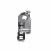 Picture of Chrome Plated Steel Left Hand Vertical Cartridge Bracket With Vertical Mounting Holes