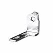 Picture of Chrome Plated Steel Left Hand Vertical Cartridge Bracket With Vertical Mounting Holes