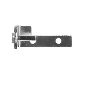 Picture of Chrome Plated Steel Right Hand Vertical  Pivot Bracket With Round Mounting Holes