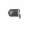 Picture of Chrome Plated Steel Right Hand Vertical  Pivot Bracket With Round Mounting Holes