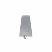 Picture of Brushed Aluminum Single Face Pedestal Outlet Box