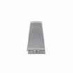 Picture of Brushed Aluminum Single Face Pedestal Outlet Box