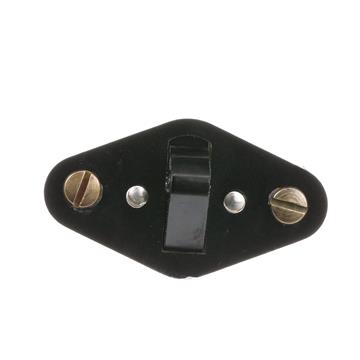 Picture of SPST Rocker Contact Switch With Black Bakelite Rocker Arm