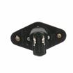 Picture of SPST Rocker Contact Switch With Black Bakelite Rocker Arm