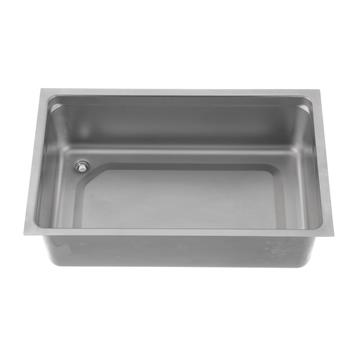 Picture of 21.5"L X 13.5"W X 6"H Stainless Steel Hot Food Well with Drain
