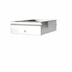 Picture of 15" W x 20" L x 5" D Stainless Steel Heavy Duty Drawer Assembly with Cylinder Lock and Stainless Steel Pan