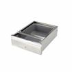 Picture of 15" W x 20" L x 5" D Stainless Steel Heavy Duty Drawer Assembly with Stainless Steel Pan