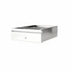 Picture of 15" W x 20" L x 5" D Stainless Steel Heavy Duty Drawer Assembly with Stainless Steel Pan