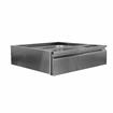 Picture of 20" W x 20" L x 5" D Stainless Steel Heavy Duty Drawer Assembly with Stainless Steel Pan