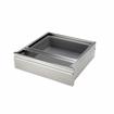 Picture of 20" W x 20" L x 5" D Stainless Steel Heavy Duty Drawer Assembly with ABS Plastic Pan