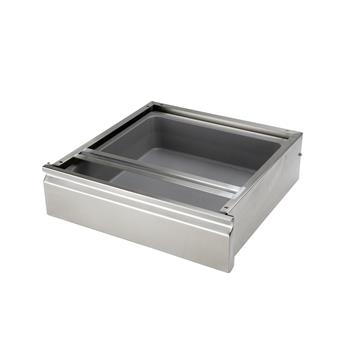 Picture of 20" W x 20" L x 5" D Stainless Steel Heavy Duty Drawer Assembly with ABS Plastic Pan
