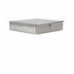 Picture of 16-1/4" W x 16-5/8" L x 4" H Stainless Steel Lockable Cash Drawer with Removable Currency Tray and Cover