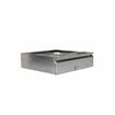 Picture of 20" W x 20" L x 5" D Stainless Steel Economy Drawer Assembly with Cylinder Lock and Stainless Steel Pan