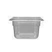 Picture of 4" H Clear Polycarbonate 1/6 Size Food Pan