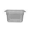 Picture of 4" H Clear Polycarbonate 1/6 Size Food Pan