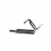 Picture of 3/4" W Zinc Plated Steel Snap-In Shelf Support Clip With 1/2" H Tab For Heavy Duty Square Pilaster