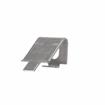 Picture of 3/4" W Aluminum Snap-In Shelf Support Clip With 1/2" H Tab For Heavy Duty Square Pilaster
