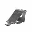 Picture of 3/4" W Stainless Steel Snap-In Shelf Support Clip With 1/2" H Tab For Heavy Duty Square Pilaster