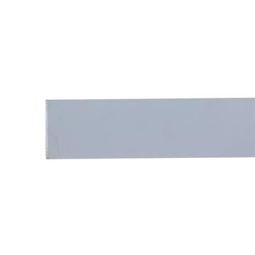 Picture of 1-1/2" W x 72" L Matte Gray ABS Flat Breaker Strip