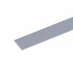 Picture of 1-1/2" W x 72" L Matte Gray ABS Flat Breaker Strip