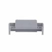 Picture of Matte Gray PVC Corner Insert For Use With T55-20-011 Breaker Strip