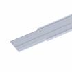 Picture of 2" W x 72" L Matte Gray PVC Two Piece Snap-On Breaker Strip