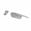Picture of -1/8 to 3/8" Offset Satin Chrome Walk-In Cooler Door Safety Latch with Strike