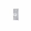 Picture of 3/4" Offset Zinc Plated Steel Rigid Rail Panel Fastener Strike