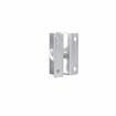 Picture of 3/4" Offset Zinc Plated Steel Rigid Rail Panel Fastener Strike