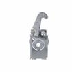 Picture of 2-11/32" Offset Zinc Plated Steel Rigid Rail Panel Fastener Extended Locking Hook