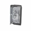 Picture of Zinc Plated Steel Compact Foam In Place  Locking Hook Panel Fastener