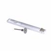 Picture of 20" Long Brushed Aluminum Panic/Exit Bar With Stainless Steel Inside Safety Release For 4" Door Thickness