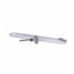 Picture of 20" Long Brushed Aluminum Panic/Exit Bar With Stainless Steel Inside Safety Release For 4" Door Thickness