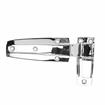 Picture of 1/4" Offset Polished Chrome Cam-Rise Lift-Off Walk-In Door Hinge