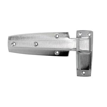 Picture of 1-1/8" Offset Satin Chrome Cam-Rise Lift-Off Walk-In Door Hinge
