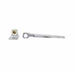 Picture of 1-1/8" Offset Satin Chrome Cam-Rise Lift-Off Walk-In Door Hinge