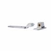 Picture of Flush Offset Polished Chrome Cam-Rise Walk-In Door Hinge