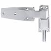Picture of 1-7/8" Offset Polished Chrome Cam-Rise Walk-In Door Hinge With Spring Assist