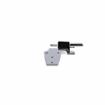 Picture of 1-7/8" Offset Polished Chrome Cam-Rise Walk-In Door Hinge With Spring Assist