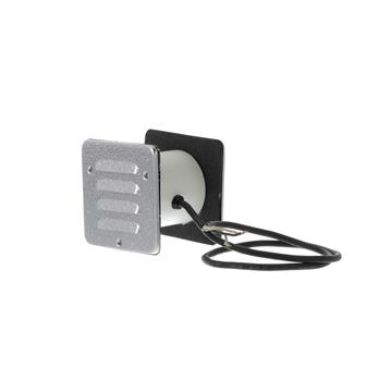 Picture of 5" x 5"  23 Watt 220 Volt Aluminum Heated Round Vent Port For 4" Thick Walk-In Freezers