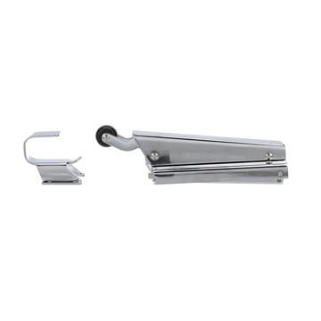 Picture of Flush Offset Polished Chrome Plated Steel Concealed Mount Hydraulic Door Closer With Hook