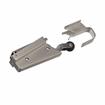 Picture of 1-1/8" Offset Satin Stainless Steel Concealed Mount Spring Action Door Closer With Hook