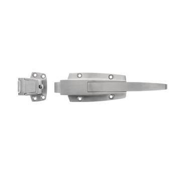 Picture of Flush To 3/8" Offset Satin Stainless Steel Heavy Duty Walk-In Cooler Door Safety Latch